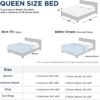 1740970414_61vdCtYAaWL._AC_SL1500_.jpg Queen Comforter Sets Oatmeal,3PCS Soft Lightweight Breathable Bedding Comforter Sets for All Season, Queen Size(90''×90'' Comforter & 2 Pillowcases)