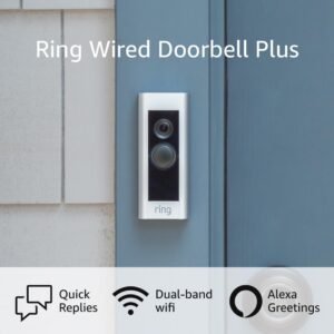 1742211951_5129dMFHhPL._SL1000_.jpg Like-New Ring Wired Doorbell Plus (Video Doorbell Pro) – Upgraded, with added security features and a sleek design (existing doorbell wiring required)