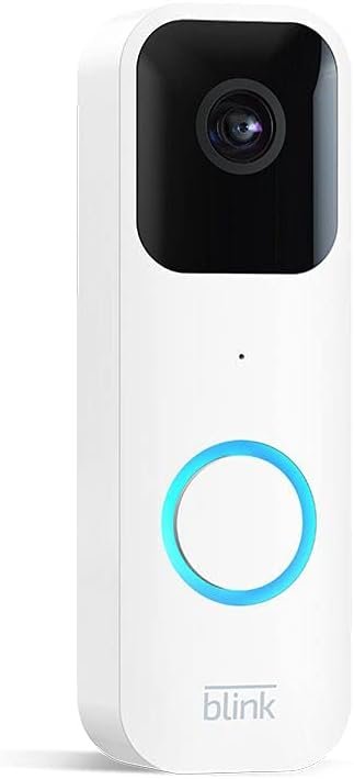 31y-8Jp4tjL._AC_SL1000_.jpg Blink Video Doorbell (newest model), Two-way audio, HD video, motion and chime app alerts, and Alexa enabled — wired or wire-free (White)