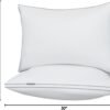 511RPubfAL._AC_SL1470_.jpg viewstar Pillows Queen Size Set of 2, Hotel Quality, Down Alternative Gusseted Bed Pillows for Side, Back, or Stomach Sleepers, White