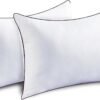 5137SP7F5ZL._AC_SL1500_.jpg JOLLYVOGUE Bed Pillows Standard Size Set of 2, Cooling and Supportive Full Pillow 2 Pack for Side and Back Sleepers, Down Alternative Hotel Collection Sleeping Pillows, 26x20 Inches