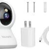 5138CK3vyjL._AC_SL1218_.jpg blurams Indoor Camera 2K, Cameras for Home Security 5GHz, 360° Pet Camera w/Motion Tracking, Phone App, 2-Way Audio, IR Night Vision, Siren, Works with Alexa & Google Assistant