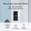 5179hlNUjmL._SL1000_.jpg Ring Video Doorbell Wired (newest model), Use Two-Way Talk, advanced motion detection, HD camera and real-time alerts to monitor your front door (wiring required)