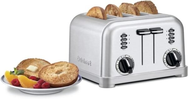 519kPXLKg7L._AC_SL1024_.jpg Cuisinart 4 Slice Toaster Oven, Brushed Stainless, CPT-180P1