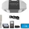 Chamberlain C2405 MYQ Smart Garage Door Opener, Chain Drive, 1/2-HP Motor, Dual Light - Quantity 1