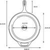 51HEFJBHj-L._AC_SL1250_.jpg Lodge Cast Iron Skillet with Red Silicone Hot Handle Holder, 12-inch