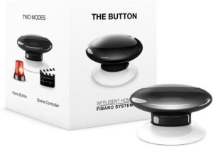 51Iat22UCL._AC_SL1000_.jpg FIBARO The Button Z-Wave Plus Scene Controller On-Off Trigger, FGPB-101-2, Black