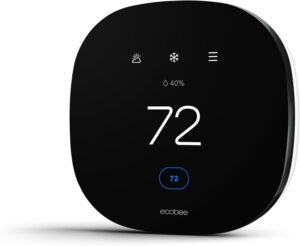 51qozB9MtpL._AC_SL1500_.jpg Ecobee3 Lite Smart Thermostat - Programmable Wifi Thermostat - Works with Siri, Alexa, Google Assistant - Energy Star Certified - DIY Install, Black