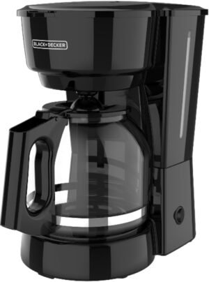 51r-kXmr2jL._AC_SL1291_.jpg BLACK+DECKER 12-Cup Coffee Maker with Easy On/Off Switch, Easy Pour, Non-Drip Carafe with Removable Filter Basket, Vortex Technology, Black