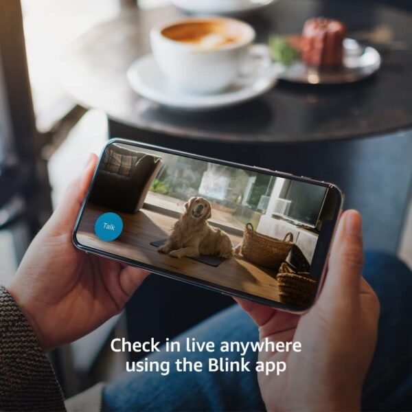 612-2IljH8L._SL1000_.jpg Blink Mini - Compact indoor plug-in smart security camera, 1080p HD video, night vision, motion detection, two-way audio, easy set up, Works with Alexa – 1 camera (Black)