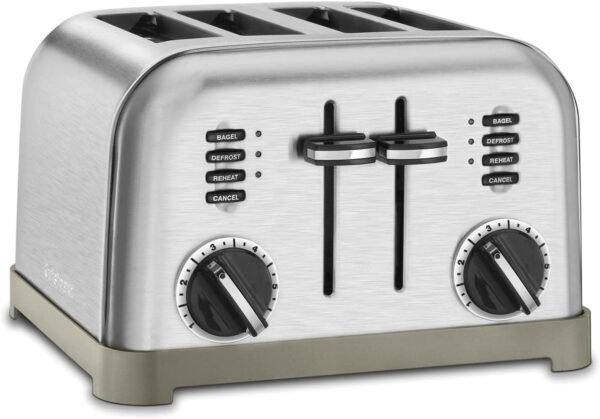 612HQrNGD1L._AC_SL1195_.jpg Cuisinart 4 Slice Toaster Oven, Brushed Stainless, CPT-180P1
