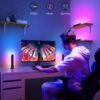 615vwriguRL._AC_SL1500_.jpg Govee Smart LED Light Bars, Work with Alexa and Google Assistant, RGBICWW WiFi TV Backlights with Scene and Music Modes for Gaming, Pictures, PC, Room Decoration