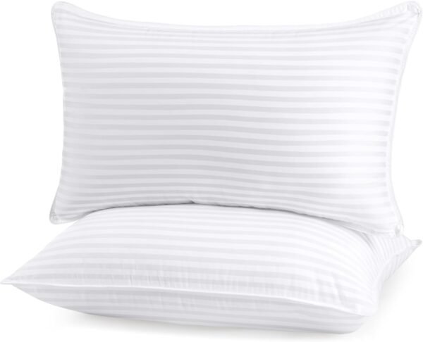 616baeNHghL._AC_SL1500_.jpg Utopia Bedding Bed Pillows for Sleeping Queen Size (White), Set of 2, Cooling Hotel Quality, for Back, Stomach or Side Sleepers