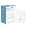 61Du7b9kpxL._SL1500_.jpg Kasa Smart Light Switch HS200P3, Single Pole, Needs Neutral Wire, 2.4GHz Wi-Fi Light Switch Works with Alexa and Google Home, UL Certified, No Hub Required, 3 Count -Pack of 1 , White