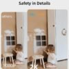 61MImxA1RXL._AC_SL1500_.jpg blurams Indoor Camera 2K, Cameras for Home Security 5GHz, 360° Pet Camera w/Motion Tracking, Phone App, 2-Way Audio, IR Night Vision, Siren, Works with Alexa & Google Assistant