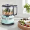 KitchenAid KFC3516IC 3.5 Cup Food Chopper, Ice Blue