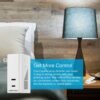 61McY2KEgYL._SL1000_.jpg Lutron Caseta Smart Lighting Kit w/ Lamp Dimmer and Pico Remote, for 2 Floor and Table Lamps, Works w/ Alexa, Apple Homekit, Google Home (Hub Required), 100W Single-Pole/3-Way, P-PKG1P-WH