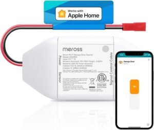 61MmSC7EDwL._AC_SL1500_.jpg meross Smart Garage Door Opener Remote, Compatible with Apple HomeKit, Amazon Alexa, Google Assistant, SmartThings, Multiple Notification Modes, No Hub Needed