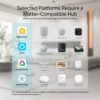 61O8TGo16JL._SL1000_.jpg Kasa Matter Smart Light Switch: Voice Control w/Siri, Alexa & Google Assistant, UL Certified, Timer & Schedule, Easy Guided Install, Neutral Wire Required, Single Pole, 2.4GHz Wi-Fi, 3-Pack