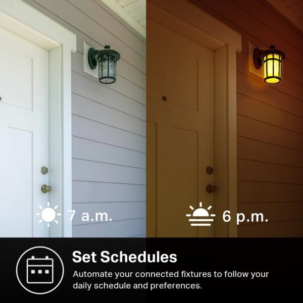 61P-x4Cjt5L._SL1000_.jpg Kasa Matter Smart Light Switch: Voice Control w/Siri, Alexa & Google Assistant, UL Certified, Timer & Schedule, Easy Guided Install, Neutral Wire Required, Single Pole, 2.4GHz Wi-Fi, 3-Pack