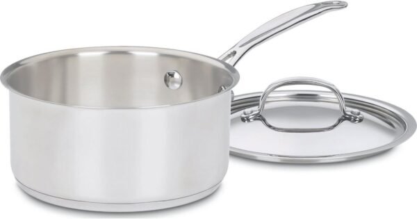 61RZuEEzohL._AC_SL1435_.jpg Cuisinart 719-18 Chef's Classic Stainless 2-Quart Saucepan with Cover
