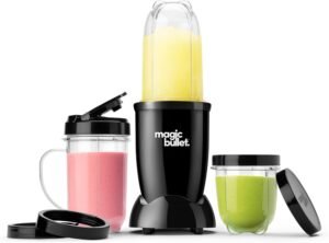 61Wnq-sBVYL._AC_SL1500_.jpg magic bullet Blender, Small, Black, 11 Piece Set