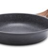 61b-tqU2xoL._AC_SL1001_.jpg SENSARTE Nonstick Frying Pan Skillet, Swiss Granite Coating Omelette Pan, Healthy Stone Cookware Chef's Pan, PFOA Free (8/9.5/10/11/12.5 Inch) (9.5 Inch)