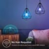 61ew-1JPQ-L._AC_SL1000_.jpg Kasa Smart Light Bulbs, Full Color Changing Dimmable Smart WiFi Bulbs Compatible with Alexa and Google Home, A19, 9W 800 Lumens,2.4Ghz only, No Hub Required, 4 Count (Pack of 1), Multicolor (KL125P4)
