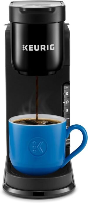 61hZIUf9iDL._AC_SL1500_.jpg Keurig K-Express Single Serve K-Cup Pod Coffee Maker, 3 Brew Sizes, Strong Button Feature, 42oz Removable Reservoir, Black