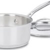 61pomxMsVTL._AC_SL1455_.jpg Cuisinart 1.5 Quart Saucepan w/Cover, Chef's Classic Stainless Steel Cookware Collection, 719-16