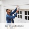 61wihRbem5S._SL1000_.jpg Ring Floodlight Cam Wired Plus (newest model), 1080p HD video with motion-activated floodlights, Black
