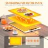 71Fy9HszLL._AC_SL1500_.jpg Warming Mat for Food, 5-Temp Electric Tray with Child Lock & Auto Shut-Off, Foldable Silicone Warmer for Baby Bottles, Baking, Travel, Buffets (15.7x23.6 Inch)