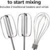 71jEvsWNCL._AC_SL1500_.jpg Hamilton Beach 6-Speed Electric Hand Mixer with Whisk, Traditional Beaters, Snap-On Storage Case, 250 Watts, White