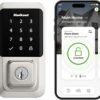 Kwikset Halo Wi-Fi Smart Lock, Keyless Entry Door Deadbolt, Geofence Auto-Unlock, Grade AAA Certified, No Hub Easy Install, Satin Nickel Lifetime Finish Warranty, Touchscreen