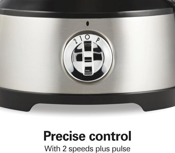 71-eY2Ub2aL._AC_SL1500_.jpg Hamilton Beach Food Processor & Vegetable Chopper for Slicing, Shredding, Mincing, and Puree, 10 Cups + Easy Clean Bowl Scraper, Black and Stainless Steel (70730)