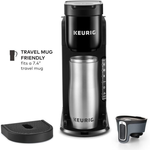 713GbkHuK8L._AC_SL1500_.jpg Keurig K-Express Single Serve K-Cup Pod Coffee Maker, 3 Brew Sizes, Strong Button Feature, 42oz Removable Reservoir, Black