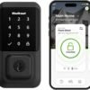 714QeksELSL._AC_SL1500_.jpg Kwikset Halo Wi-Fi Smart Lock, Keyless Entry Front Door Touchscreen Deadbolt, Matte Black Finish, Grade AAA Certified, UL Listed, Easy Install No Hub, App Control, Digital Remote Lock
