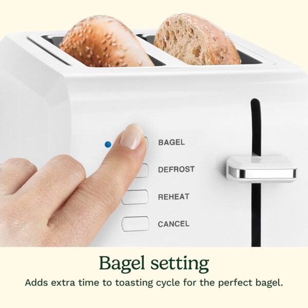 Cuisinart 2-Slice Toaster, Compact, White, CPT-122