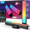 71BjVOxoWuL._AC_SL1500_.jpg Govee Smart LED Light Bars, Work with Alexa and Google Assistant, RGBICWW WiFi TV Backlights with Scene and Music Modes for Gaming, Pictures, PC, Room Decoration