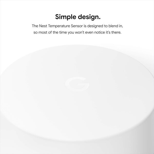 71ELLeNzdzL._AC_SL1500_.jpg Google Nest Temperature Sensor 3 Count Pack - Nest Thermostat Sensor - Nest Sensor That Works with Nest Learning Thermostat and Nest Thermostat E - Smart Home