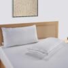 71PCPH1dSL._AC_SL1500_.jpg LANE LINEN Pillows Standard Size Set of 4 (20"x26") - Soft Gusseted Bed Pillow for Back, Stomach or Side Sleepers - Hotel Quality Down Alternative Standard Pillows Pack of 4 - White