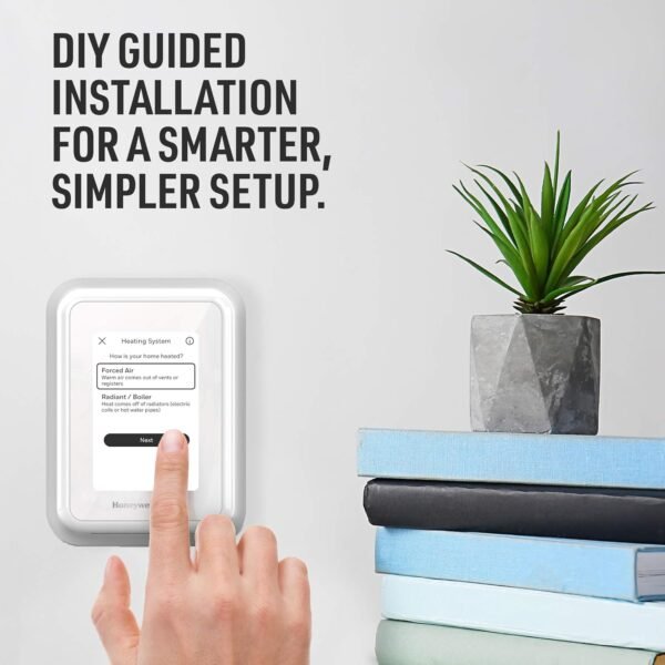 71YwGilzBbL._AC_SL1500_.jpg Honeywell Home T9 WIFI Smart Thermostat, Smart Room Sensor Ready, Touchscreen Display, Alexa and Google Assist