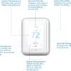 71eEYycxyhL._AC_SL1500_.jpg Honeywell Home T9 WIFI Smart Thermostat, Smart Room Sensor Ready, Touchscreen Display, Alexa and Google Assist
