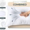 71eghK4oaxL._AC_SL1500_.jpg Utopia Bedding Bed Pillows for Sleeping Queen Size (White), Set of 2, Cooling Hotel Quality, for Back, Stomach or Side Sleepers