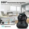 71iUrveaPML._AC_SL1500_.jpg litokam 2K Indoor Security Camera, 360° Cameras for Home Security Indoor with Motion Detection, Pet Cam with Phone App, Baby Monitor-Night Vision