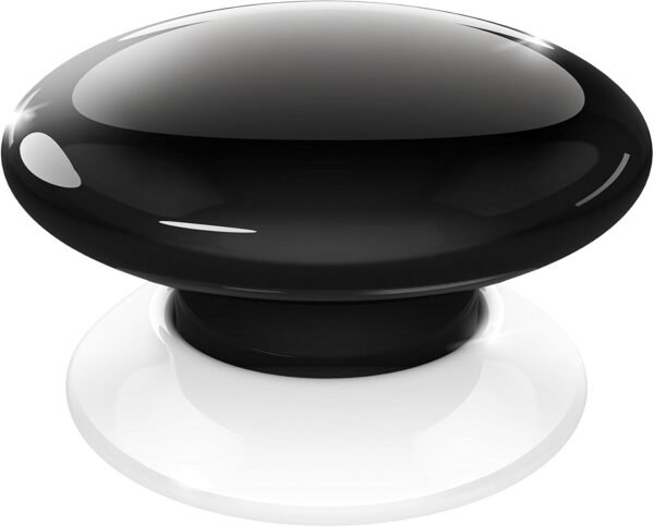 71j7EoImbeL._AC_SL1500_.jpg FIBARO The Button Z-Wave Plus Scene Controller On-Off Trigger, FGPB-101-2, Black