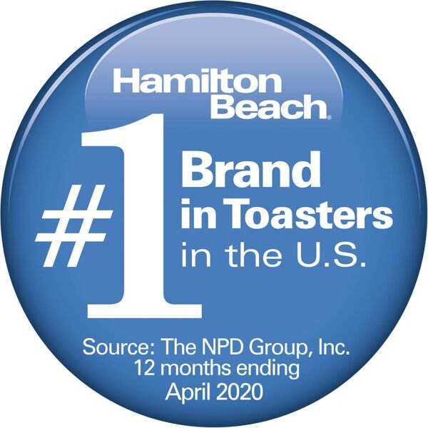 71ksX8JjTiL._AC_SL1500_.jpg Hamilton Beach 2 Slice Toaster with Extra-Wide Slots, Bagel Setting, Toast Boost, Slide-Out Crumb Tray, Auto-Shutoff & Cancel Button, Defrost Function, Stainless Steel (22794)
