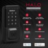 71l7VS-mFPL._AC_SL1500_.jpg Kwikset Halo Wi-Fi Smart Lock, Keyless Entry Front Door Touchscreen Deadbolt, Matte Black Finish, Grade AAA Certified, UL Listed, Easy Install No Hub, App Control, Digital Remote Lock