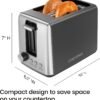 71lenMu3P6L._AC_SL1500_.jpg Chefman 2 Slice Toaster, 7 Shade Settings, Removable Crumb Tray, Thick Bread and Bagel Toaster with Defrost and Cancel Buttons – Black