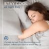 71mFuqbIPXL._AC_SL1500_.jpg Hotel Sheets Direct 4 Piece Bed Sheet Set Queen Size, 100% Viscose Derived from Bamboo Sheets Set with 2 Pillowcases, Cooling & Breathable Luxury Bedding, Moisture-Wicking & Silky Soft Texture, White